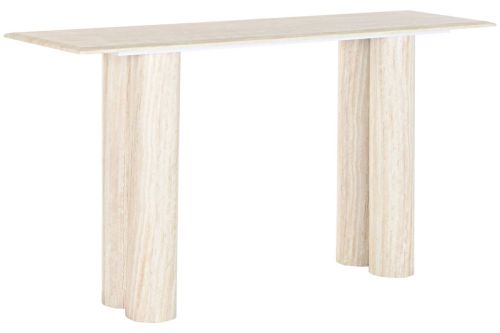 Consola de Recibidor Estructura de Granito y MDF Beige MB-221375