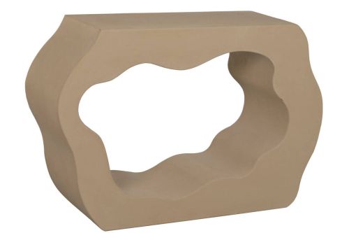 Consola Estructura de MDF con Diseño de Arena Rugoso MB-227608