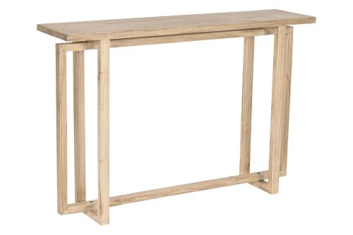 Consola de Recibidor de Madera Mindi Natural 120 cm MB-221507