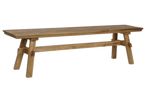 Descalzadora Estructura de Madera de Pino Reciclado 180 cm MB-211536