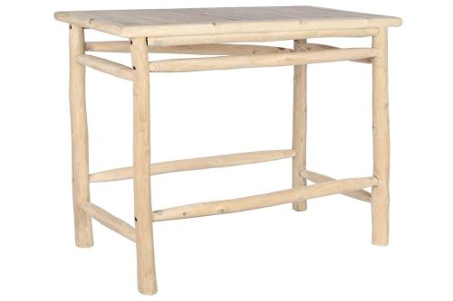Mesa Alta Estructura de Madera de Teca Natural MB-208051