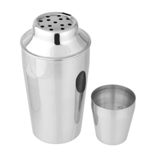 Coctelera de Acero con Colador y Tapón Medidor Fackelmann
