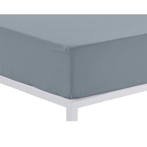 Bajera Ajustable Algodón Cama 105 Color Acero