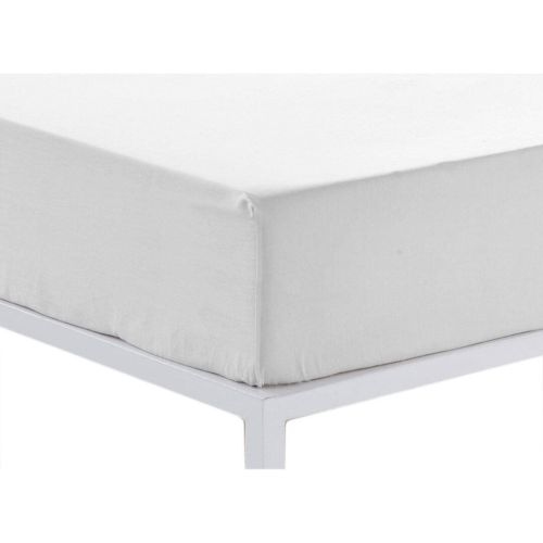 Bajera Ajustable Algodón Cama 105 Color Blanco
