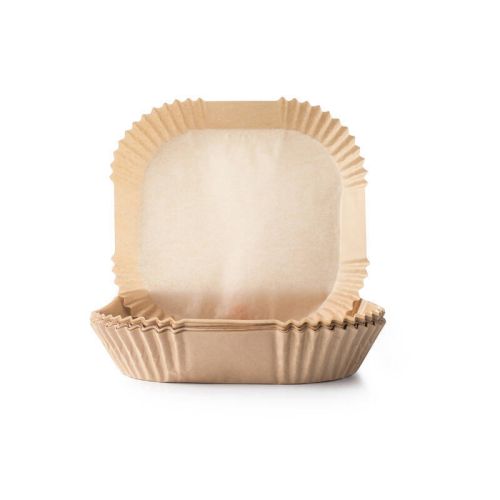 Bandeja de Papel Desechable Cuadrada para Freidora de Aire de 50 uds. 688516