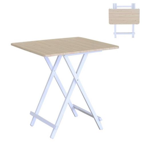 Mesa Plegable Estructura en Madera y Metal Nordic 311937