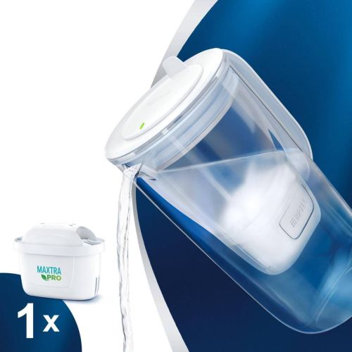 Jarra de Cristal con 1 Filtro BRITA color Azul de 2,5 l