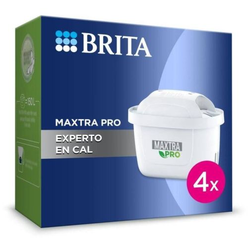 Filtro de Agua BRITA MXPRO Experto CAL Pack de 4 Filtros 1050823