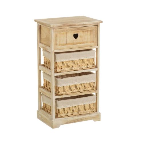 Cajonera de 3 Cestas con 1 Cajón COUNTRY 98961