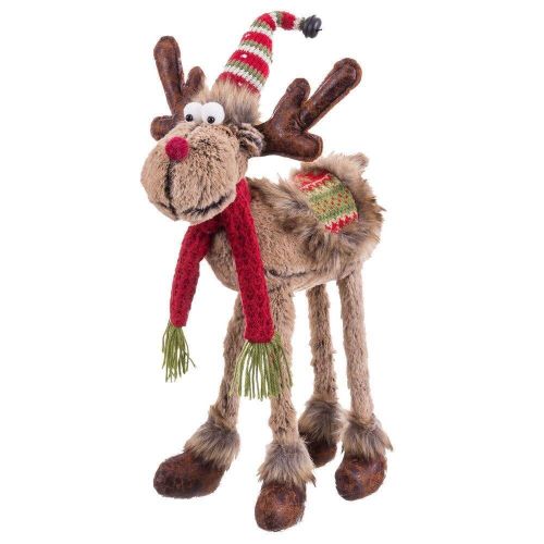 Figura Decorativa RENO en Poliéster Navideño 723251