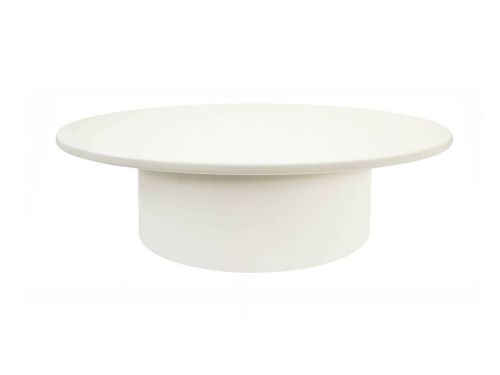 Mesa ZUBERI de Centro 100x60x32 cm DM Blanco Lacado 39-409