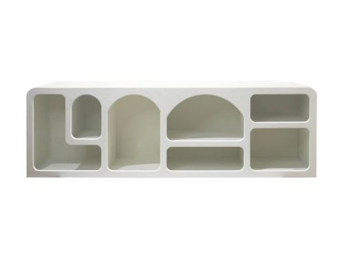 Mueble TV CRETA Natural 160x40x50 cm en Madera DM 37-236