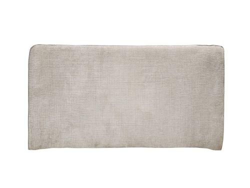 Cabezal de Cama T.DUX Tapizado Beige con Bordes Redondeados 33-261