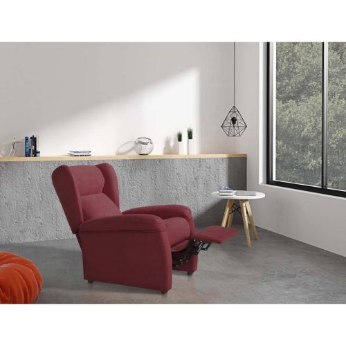 Sillón Relax Tapizado en Tela Modelo Luna