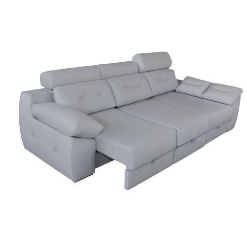 Chaise Longe con Arcón KIMI Asientos Deslizantes Derecha