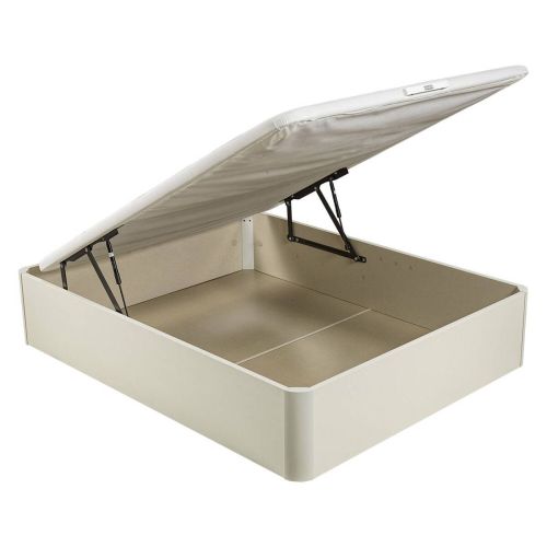 Canapé Abatible de Madera Color Blanco 160x190 Naturbox 2.0 PLUS PIKOLIN AP11547