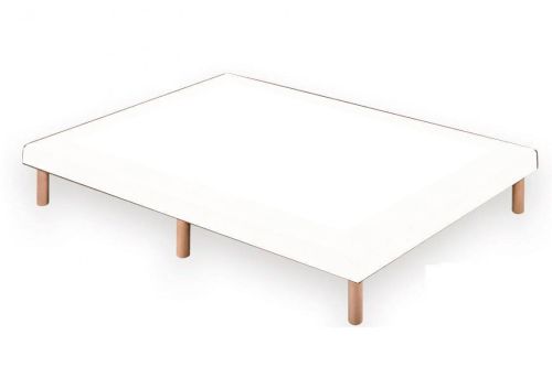 Base Tapizada SR70104 135cm x 190cm en Blanco