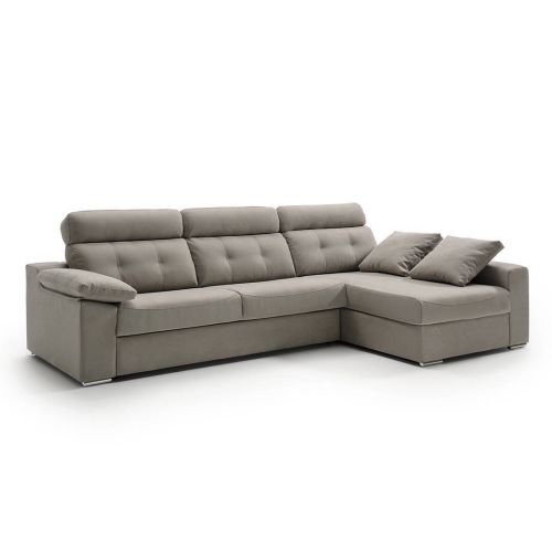Sofá Cama con Chaise Longue Arcón Derecha NEREA Apertura Italiana
