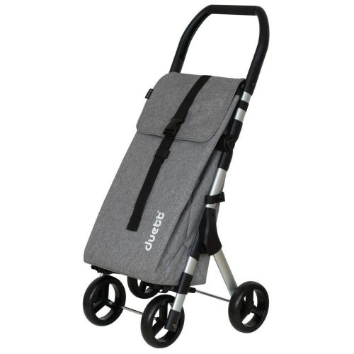 Carro de la Compra MUUVI UP 802 Duett Plegable Gris