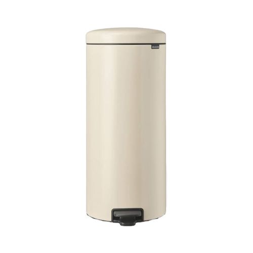 Cubo Pedal 30 L NEWICON Antihuellas Beige 149962