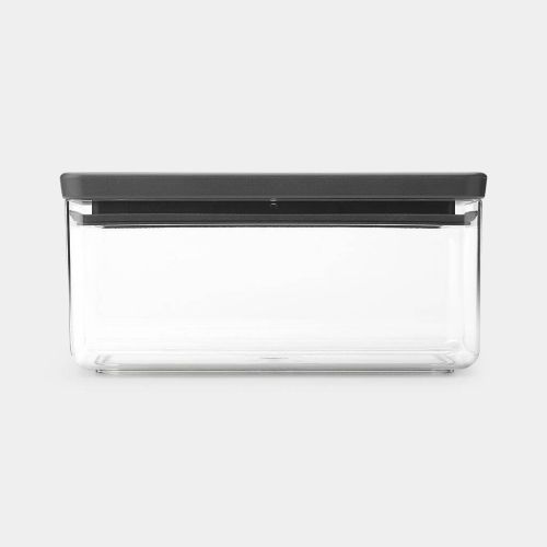 Envase Apilable 1,5 L Tasty + Dark Grey BRABANTIA