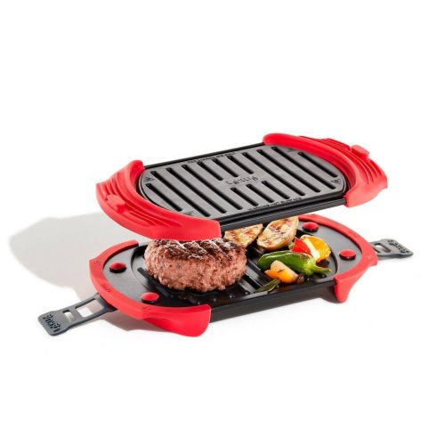 Grill para Microondas LEKUE Rojo 3-4 Personas 881800