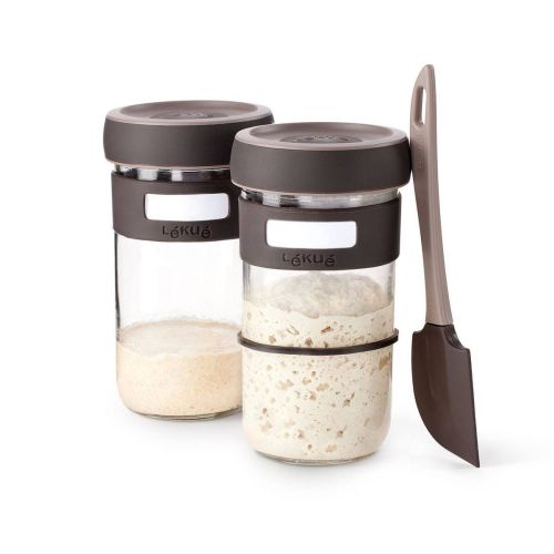 Accesorio de Cocina LEKUE para Masa Madre Estructura en Vidrio 883743