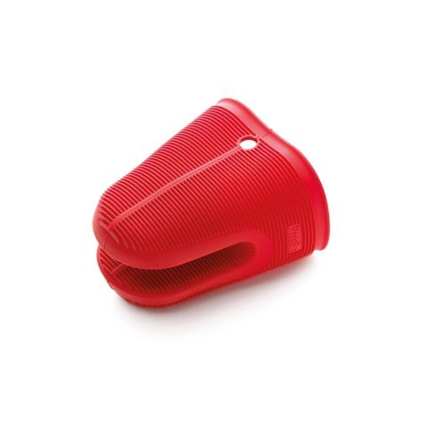 Pinza de Cocina LEKUE en Silicona Roja Resistente al Calor 884764