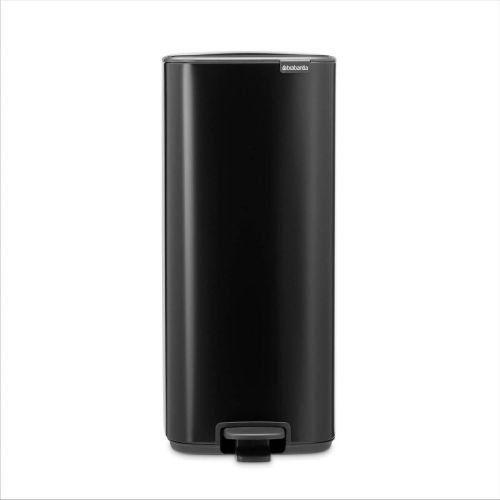 Cubo de Basura de Acero con Pedal 30 Litros MATT BLACK 238109