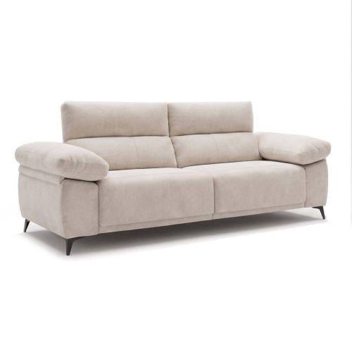 Sofá de 3 Plazas DANA 220 cm con Cabezal Reclinable