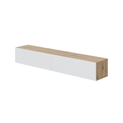 Mueble de TV Suspendido KAWAY con Apertura PUSH y 2 Puertas 016601W