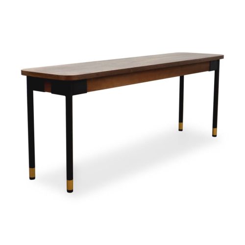 Mueble Auxiliar Pequeño MILETO con Detalles Dorados