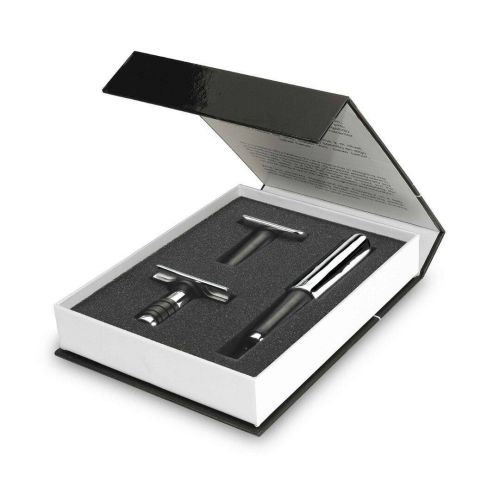 Pack con 3 Accesorios para Vino de Acero Inoxidable