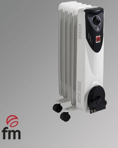 Radiador de Aceite FM 1000W 5 Elementos Especial Mesa Camilla BR10