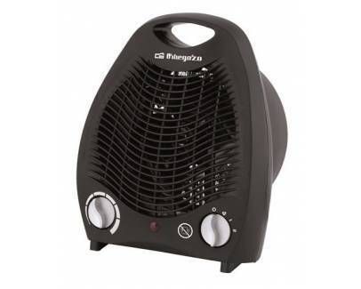Calefactor Orbegozo Vertical 2000W con Termostato Negro FH5129