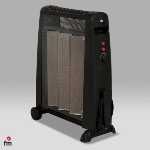 Radiador Eléctrico de Mica con Termostato 1500W F.M. RM-15