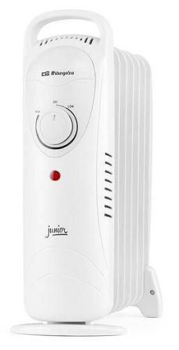 Radiador de Aceite JUNIOR Orbegozo de 1000W Blanco RO1020C