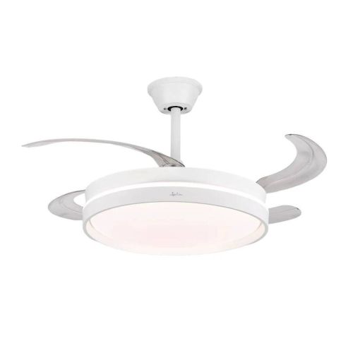 Ventilador de Techo Perfect JATA con Luz LED y Aspas Retráctiles JVTE4242