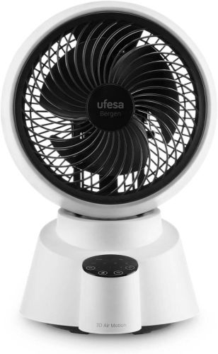 Ventilador de Sobremesa con Oscilación 3D UFESA BERGEN