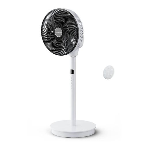 Ventilador de Pie Turbo Silence Blanco con 20 Velocidades QV5040F0