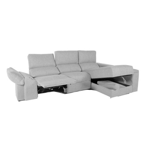 Chaise Longue Derecha con Arcón NENÚFAR Sistema Relax Eléctrico
