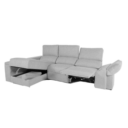 Chaise Longue Izquierda con Arcón NENÚFAR Sistema Relax Eléctrico