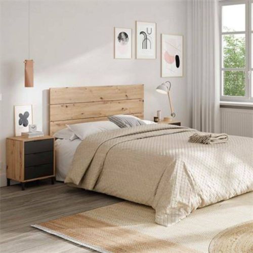 Composición de Dormitorio ENZO en Antracita y Nordik 0Z6076W
