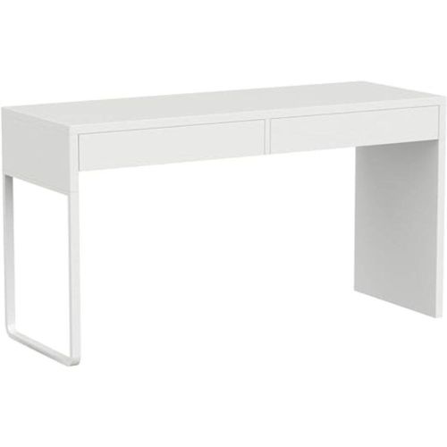 Escritorio Reversible TOUCH en Blanco Brillo con Cajones 002315A