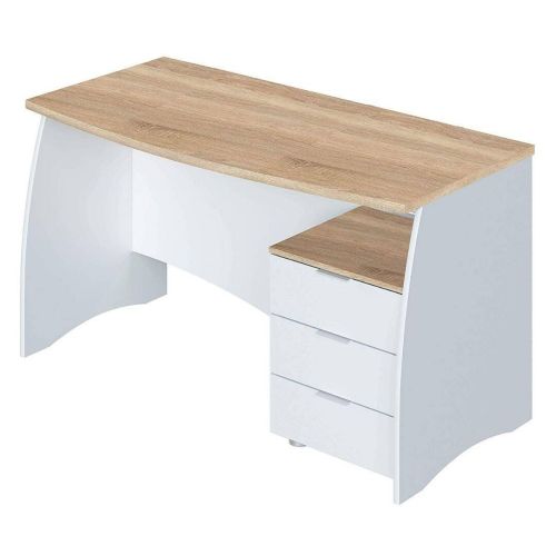Mesa de Despacho ESTIL en Blanco Artik y Roble Canadian 0F4625A