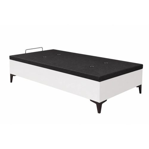 Canapé Abatible con Patas Metálicas RUMBERO 90x190 cm