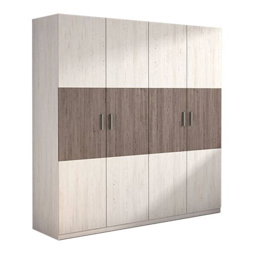 Armario 4 Puertas MONIKA color Andersen-Gris