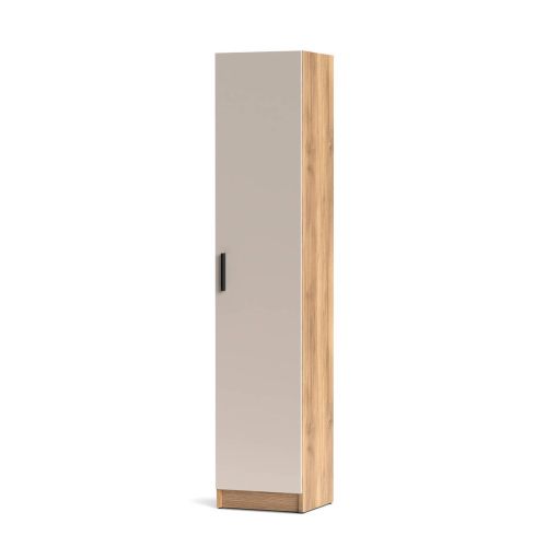 Mueble Multiusos ELBA 1 Puerta en Melamina Mauvella-Beig A031EL03MVG