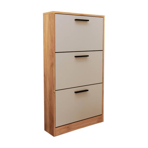 Zapatero ELBA 3 Puertas Acabado Mauvella-Beig A031EL15MVG