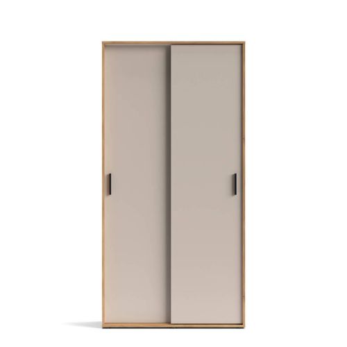 Armario 2 Puertas Correderas ELBA Acabado Mauvella-Beig A031EL17MVG